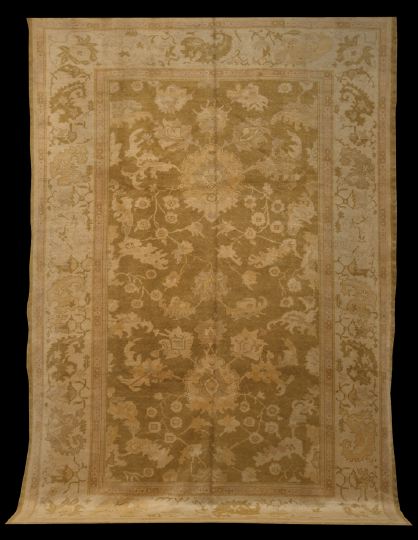 Angora Oushak Carpet 9 8 x 2bb00