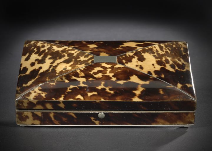 Edwardian Tortoiseshell Desk Box  2bb07