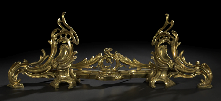 Large and Dramatic French Gilt Brass 2b762