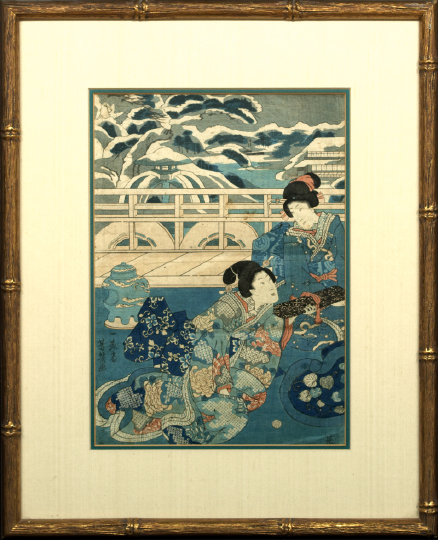 Japanese Woodblock Print by Eizan 2b841