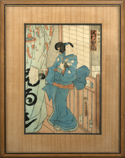 Japanese Woodblock Print by Toyokuni  2b842