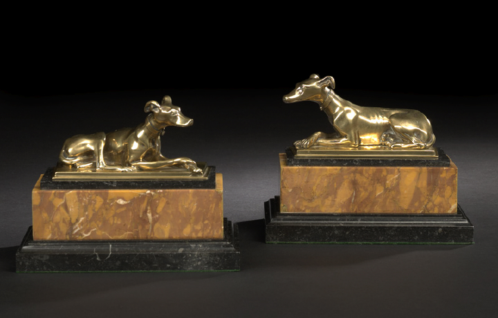 Pair of French Polished Bronze 2b851