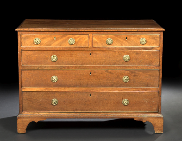 George III Mahogany Chest fourth 2b878