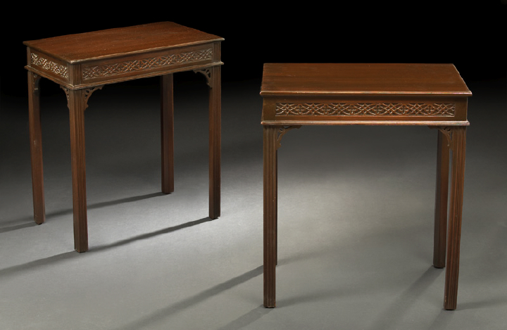 Pair of George III-Style Mahogany