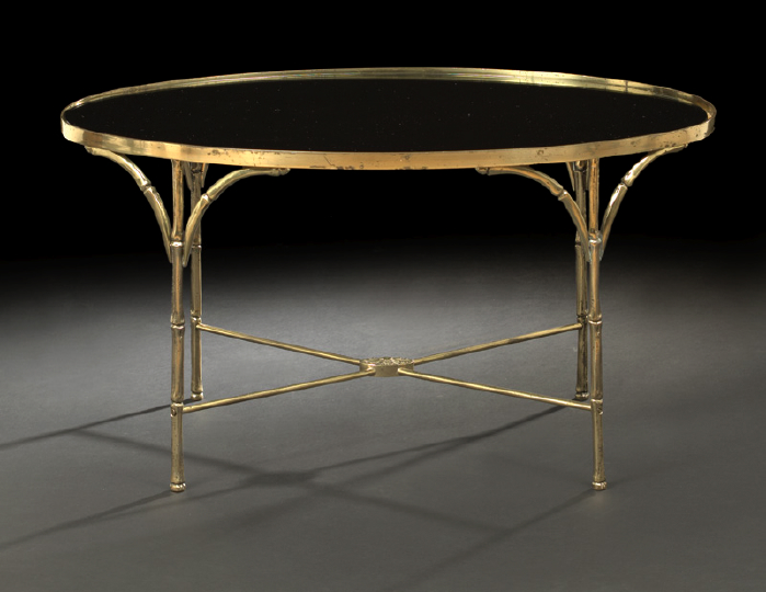 Contemporary Gilt-Metal and Smoked