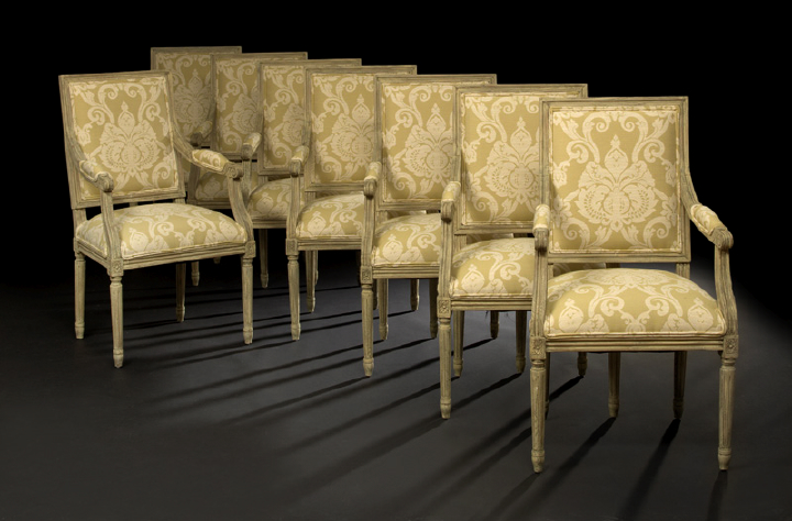 Suite of Eight Louis XVI-Style