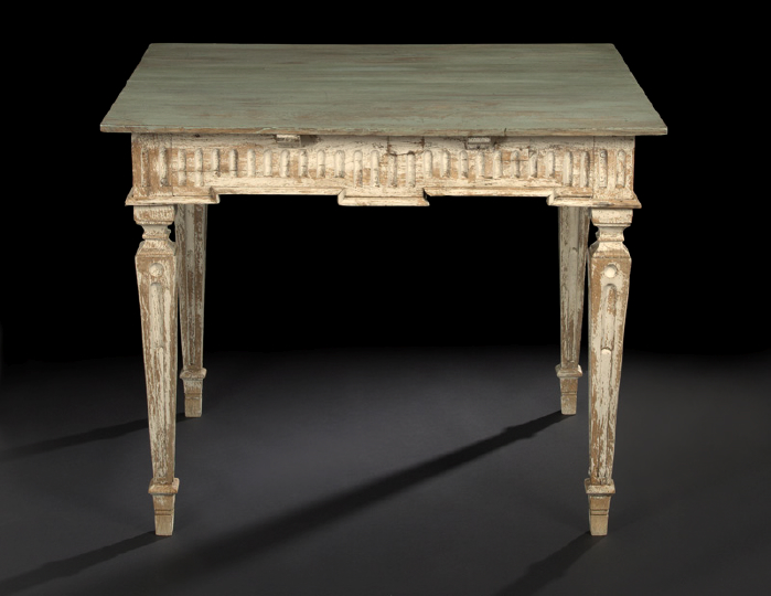 Provincial Louis XVI-Style Oak