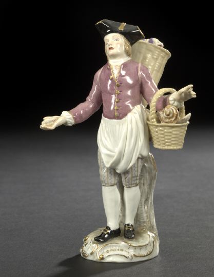 Meissen Porcelain Figure of a Male 2bd24