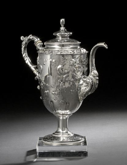 American Sterling Silver Coffeepot,