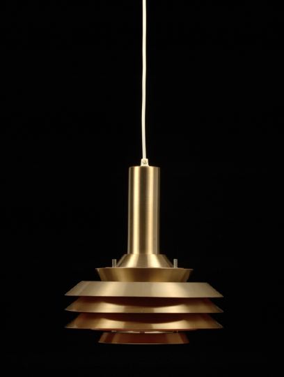 Danish Modern Brushed Copper Ceiling