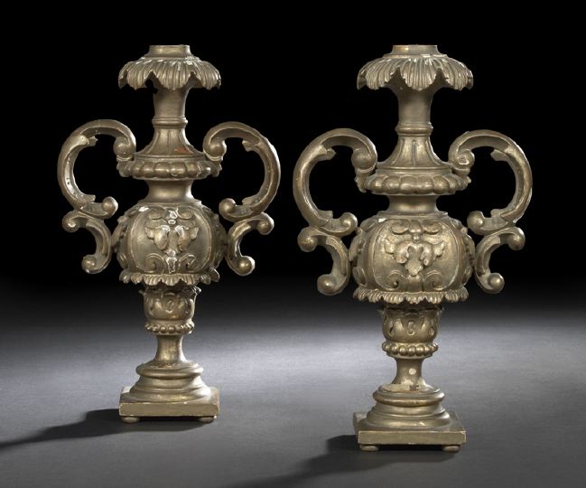 Pair of Italian Carved and Gilded 2bde9