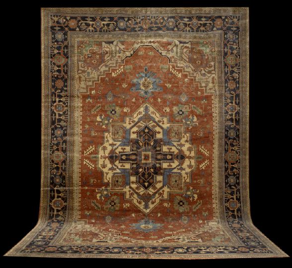 Agra Heriz Carpet,  12' x 18'.