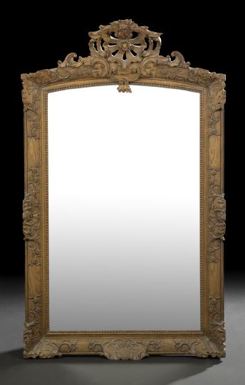 Louis XV Oak and Fruitwood Looking