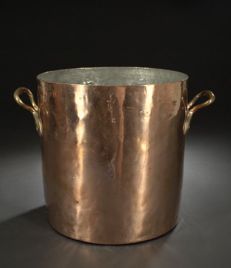 French Copper Stock Pot early 2be17
