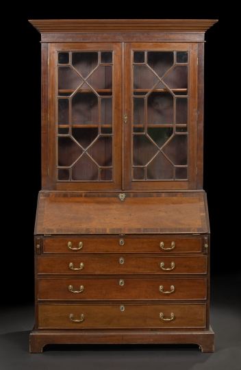 George III Style Mahogany Secretary 2be4e