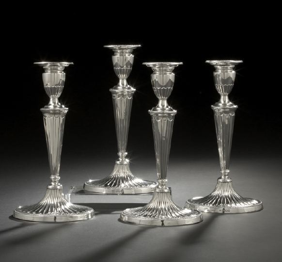 Suite of Four Victorian Sterling 2be93