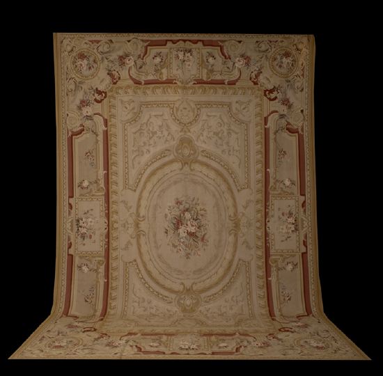 Empire-Style Aubusson Carpet, 