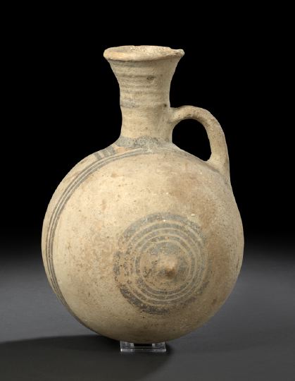 Cypriot Black-Banded Pottery Bulbous