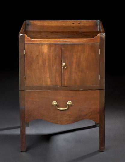 George III Mahogany Bedside Commode  2bb7c