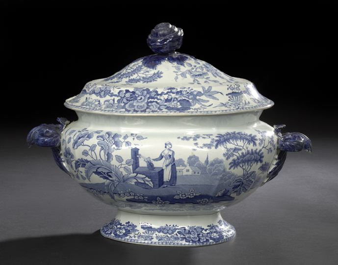 Good, Large Spode Blue and White