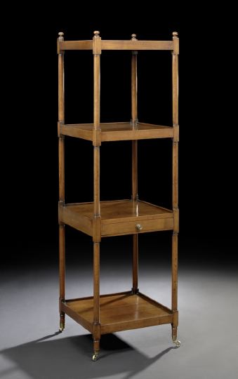 Regency Style Mahogany Etagere  2bbd8