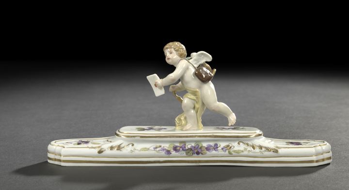 Rare Meissen Porcelain Straight Edge 2bc56