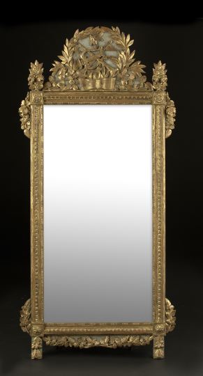 Louis XVI-Style Giltwood Looking