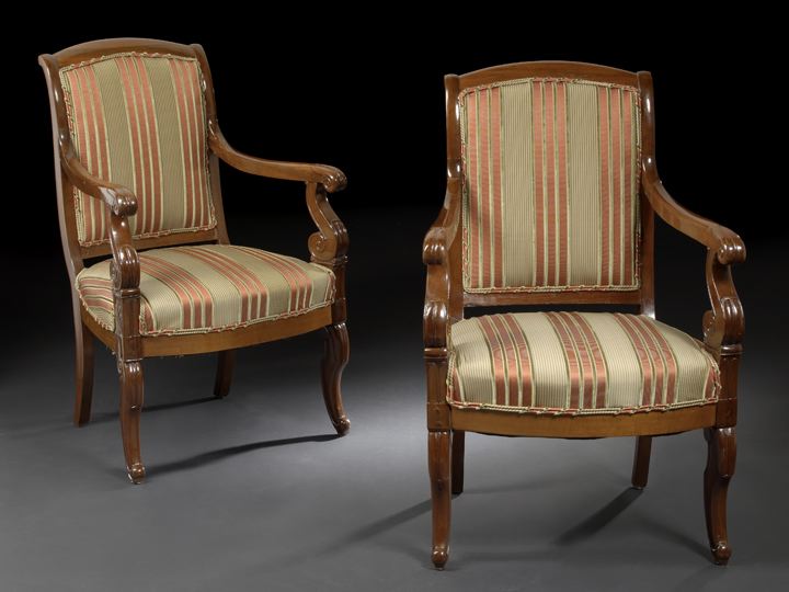 Good Pair of Restauration Mahogany 2bca6