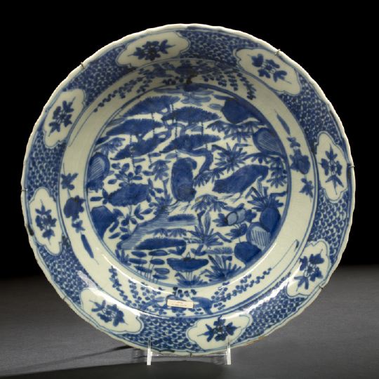 Large Chinese Export Blue and White 2c0f0