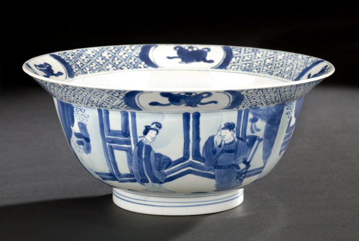 Fine Chinese Export Blue and White Porcelain