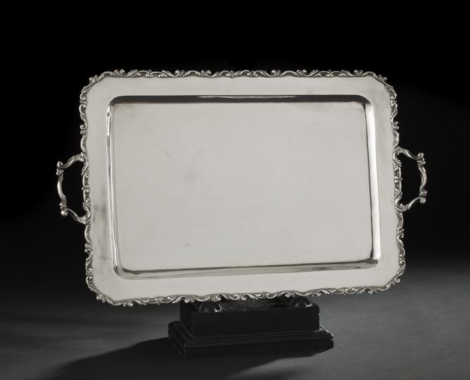 Mexican Sterling Silver Tray  2c12a