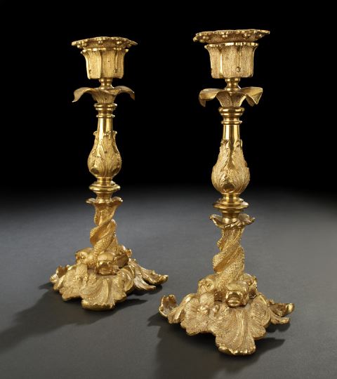 Pair of English Gilt Lacquered 2c12d