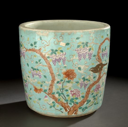 Large Chinese Porcelain Jardiniere,