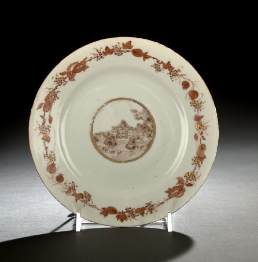 Rare Chinese Export Porcelain Scenic 2c151
