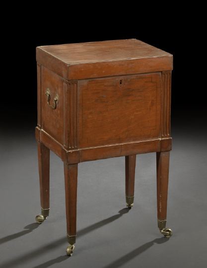 George III Mahogany Work Box, 