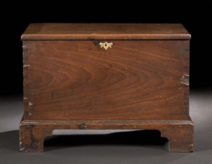 George III Mahogany Coffer fourth 2c18a