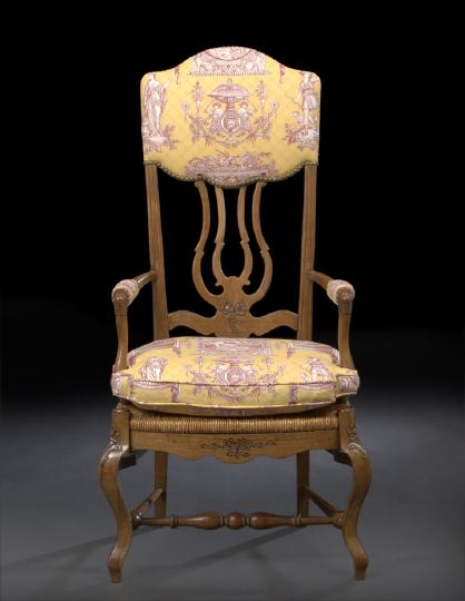 Louis XV-Style Provincial Fruitwood