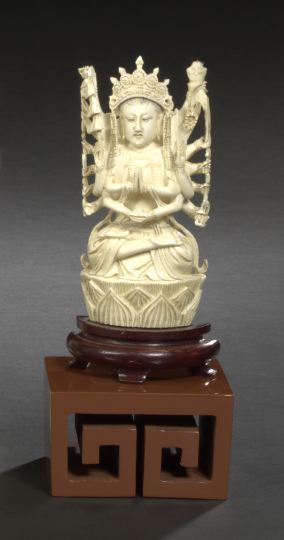Chinese Carved Ivory Figure of 2c1ea