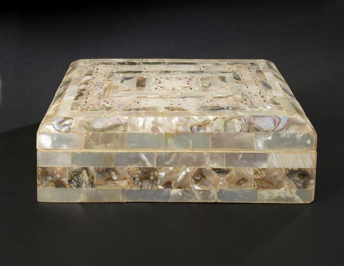 English Carved Mother-of-Pearl