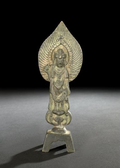 Chinese Bronze Votive Figure of 2c287