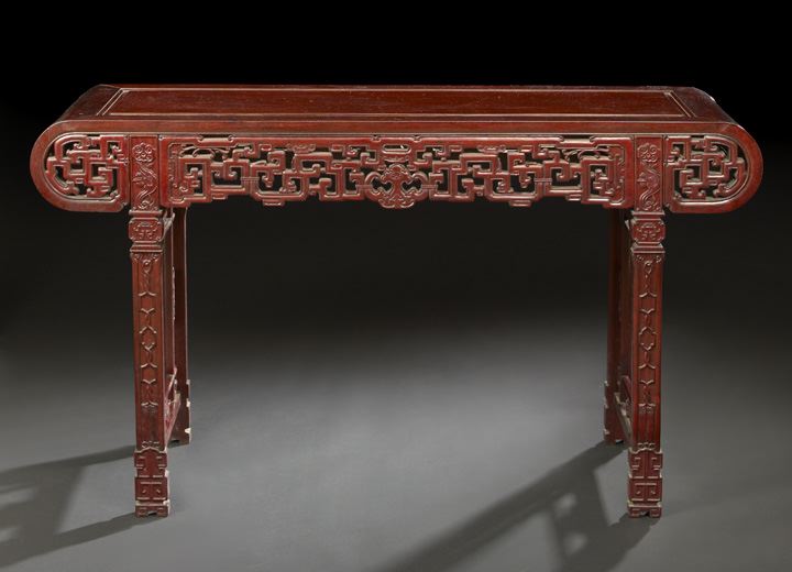 Large Chinese Rosewood Altar Table  2c294