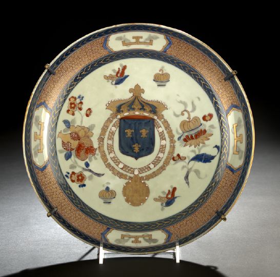 Unusual Japanese Imari Porcelain Armorial