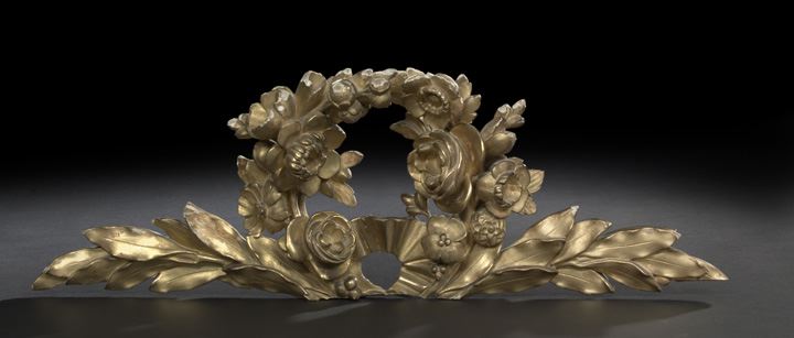 Napoleon III Carved Giltwood Looking