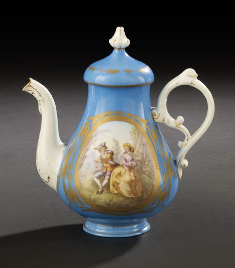 Limoges Bleu du Ciel Ground Porcelain 2c2d5