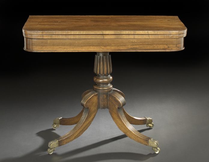 Late Regency Rosewood Games Table  2bfb8