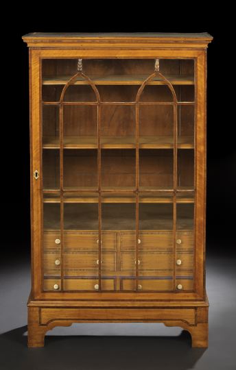 Regency Satinwood Bookcase,  first