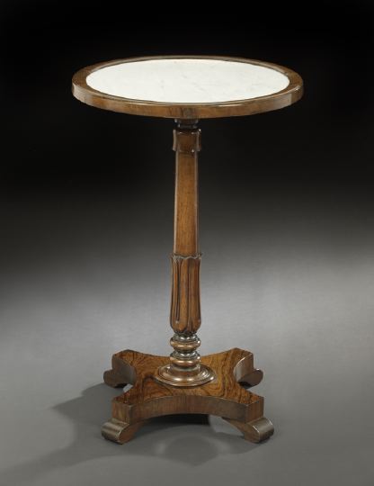 Regency Rosewood and Marble-Top