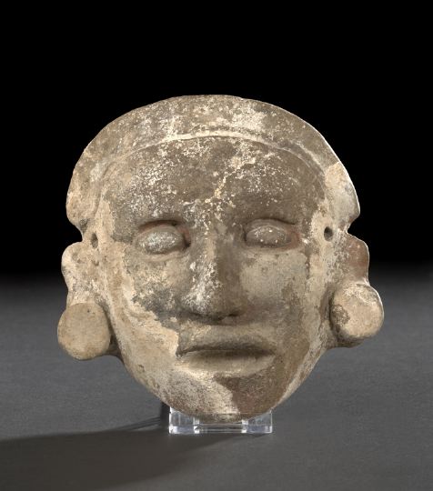 Maya Head,  ca. 700-900 A.D., with slightly
