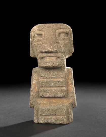 Pre-Columbian Figure,  the volcanic