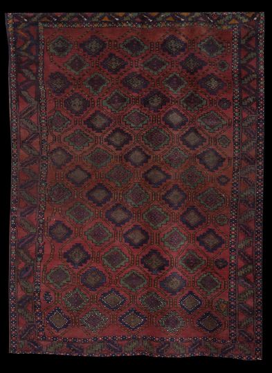 Kurdish Carpet,  6' 4" x 8' 9".